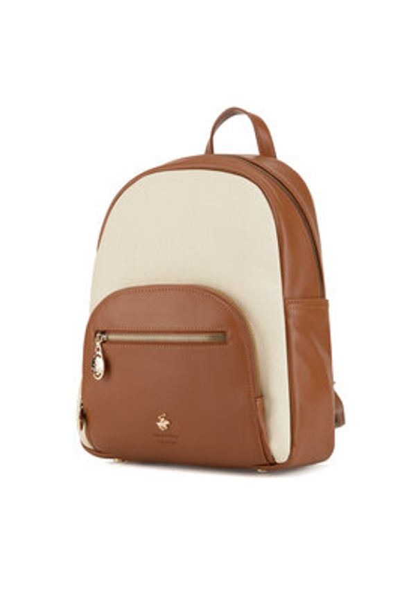 Beverly Hills Polo Club Plecak BHPC-C-004-07 Brązowy. Kolor: brązowy