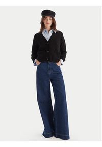 Weekend Max Mara Kardigan Filmato 2525346062 Czarny Regular Fit. Kolor: czarny. Materiał: wełna #4