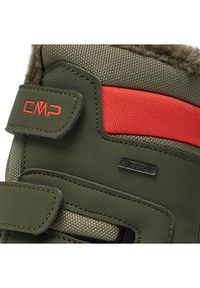 CMP Śniegowce Kids Hexis Snow Boot Wp 30Q4634 Zielony. Kolor: zielony. Materiał: materiał