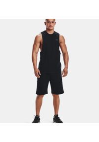 Under Armour - UNDER ARMOUR UA SPORTSTYLE LC SS Koszulka męska treningowa. Kolor: czarny. Materiał: materiał, tkanina. Sezon: lato. Sport: fitness #4