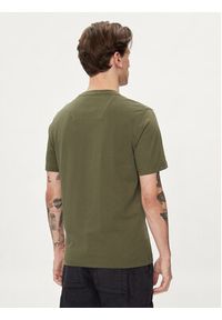 Aeronautica Militare T-Shirt 241TS2218J641 Khaki Regular Fit. Kolor: brązowy. Materiał: bawełna #4