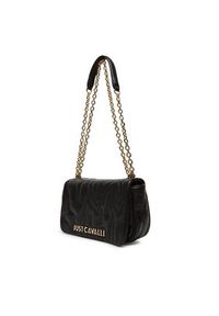Just Cavalli Torebka 78RA4BE4 ZSB23 Czarny. Kolor: czarny. Materiał: skórzane