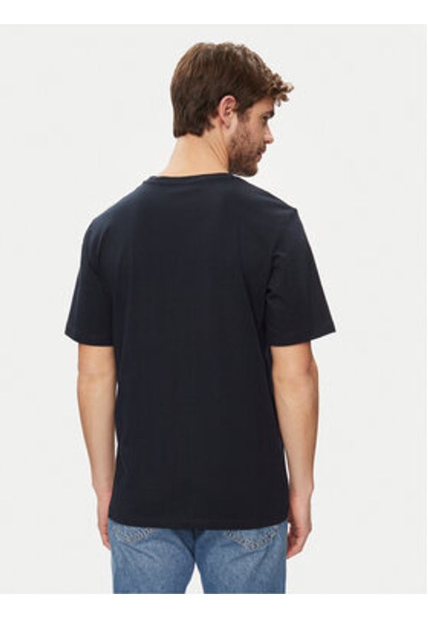 Jack & Jones T-Shirt Chill 12248072 Granatowy Standard Fit. Kolor: niebieski. Materiał: bawełna