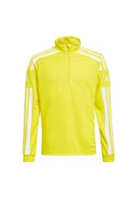 Adidas - Bluza adidas Squadra 21 Jr. Kolor: żółty, wielokolorowy, biały