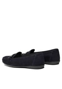 Geox Mokasyny D Annytah Moc A D84BMA 00032 C4007 Czarny. Kolor: niebieski. Materiał: skóra, nubuk #7