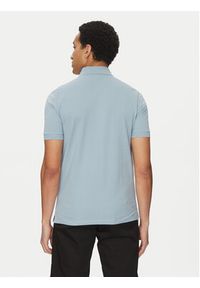 Hugo - HUGO Polo Dereso232 50490770 Błękitny Slim Fit. Typ kołnierza: polo. Kolor: niebieski. Materiał: bawełna #4