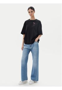 BOSS T-Shirt C_Eboyfriend_4 50540441 Czarny Oversize. Kolor: czarny. Materiał: bawełna #5