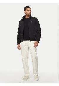Calvin Klein Jeans Kurtka przejściowa Harrington J30J325592 Czarny Regular Fit. Kolor: czarny. Materiał: syntetyk #5