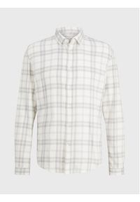 Tom Tailor Denim Koszula 1033729 Beżowy Regular Fit. Kolor: beżowy. Materiał: bawełna #3