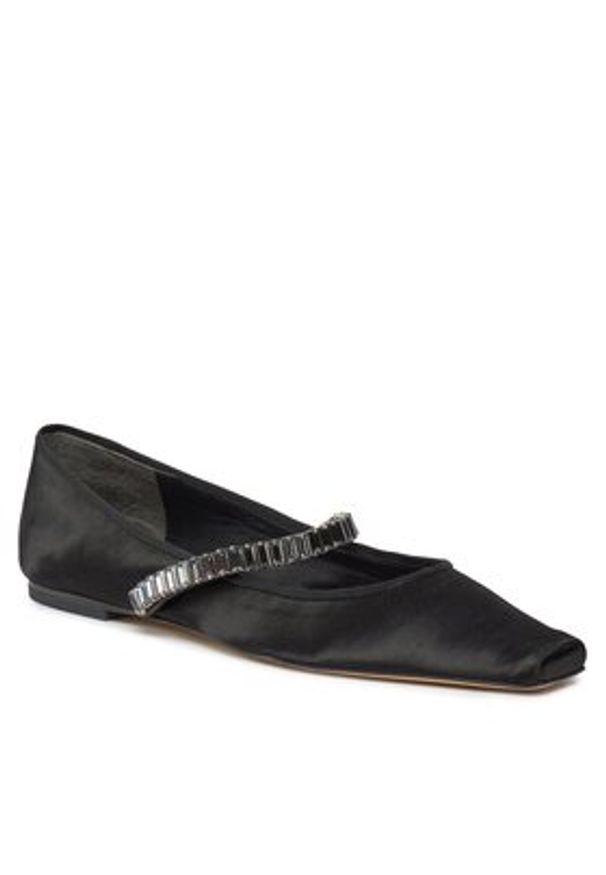 Tory Burch Baleriny 154323 Czarny. Kolor: czarny. Materiał: materiał