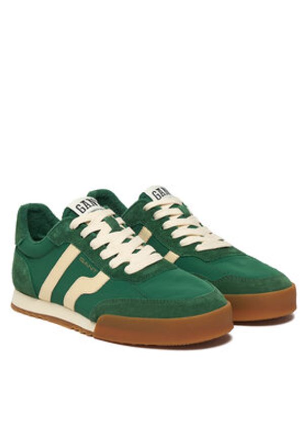 GANT - Gant Sneakersy 32633172 Zielony. Kolor: zielony. Materiał: zamsz, skóra