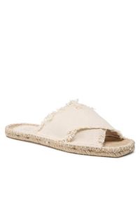 Jenny Fairy Espadryle HZF067-01 Beżowy. Kolor: beżowy. Materiał: materiał #3