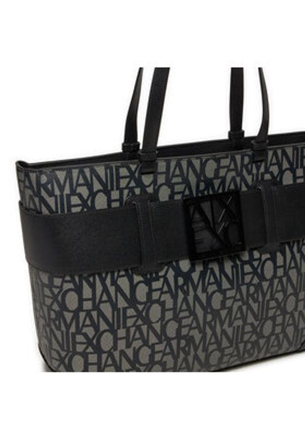 Armani Exchange Torebka 949127 3F742 00850 Czarny. Kolor: czarny. Materiał: skórzane