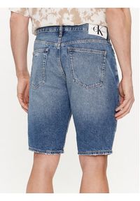 Calvin Klein Jeans Szorty jeansowe J30J324878 Niebieski Regular Fit. Kolor: niebieski. Materiał: bawełna