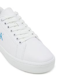 Calvin Klein Jeans Sneakersy Classic Cupsole Ru Patch Lth Wn YW0YW01845 Biały. Kolor: biały. Materiał: skóra #6