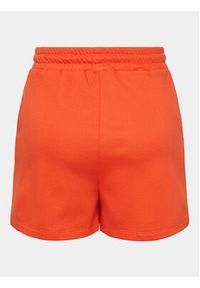 Pieces Szorty sportowe Chilli Summer 17118868 Pomarańczowy Regular Fit. Kolor: pomarańczowy. Materiał: bawełna