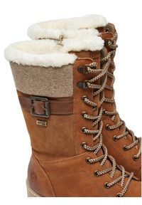 Remonte Trapery D0W72-22 Brązowy. Kolor: brązowy. Materiał: nubuk, skóra #9