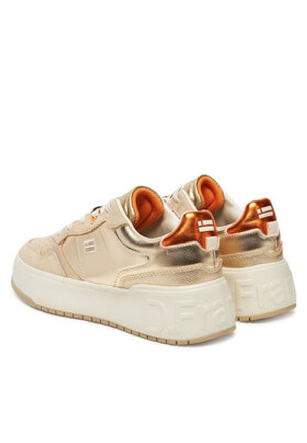 D.Franklin Sneakersy DFSH321095 Złoty. Kolor: złoty. Materiał: skóra