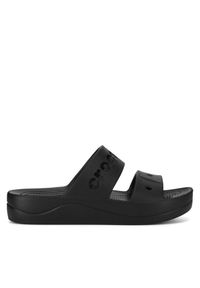 Klapki Crocs. Kolor: czarny. Obcas: na platformie #1