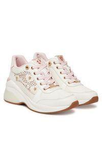Aldo Sneakersy Enzie 13917693 Écru. Materiał: skóra