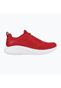 skechers - Buty damskie SKECHERS Bobs Squad Chaos Face Off. Kolor: czerwony