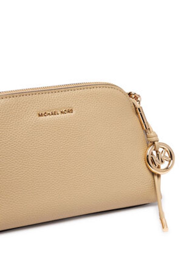 MICHAEL Michael Kors Torebka 32T6GX4C1L Beżowy. Kolor: beżowy. Materiał: skórzane