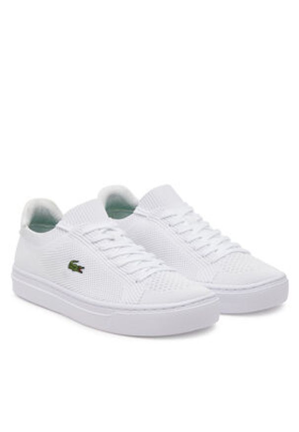 Lacoste Sneakersy La Piquée 2.0 7-49CFA0003 Biały. Kolor: biały. Materiał: materiał