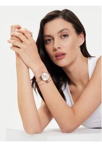 Liu Jo Zestaw zegarek i bransoletka Couple Plus TLJ2041 Różowe złocenie. Kolor: różowy #3