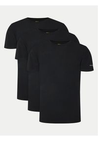 Polo Ralph Lauren Komplet 3 t-shirtów 714965508001 Czarny Slim Fit. Typ kołnierza: polo. Kolor: czarny. Materiał: bawełna
