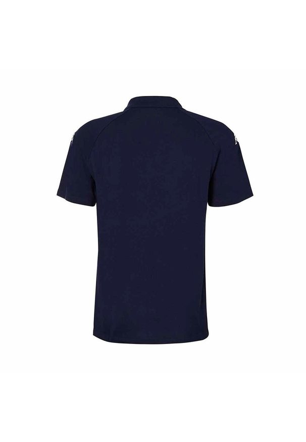 Polo Kappa Dianetti. Typ kołnierza: polo. Kolor: szary, niebieski, wielokolorowy. Materiał: poliester, bawełna. Długość rękawa: krótki rękaw. Długość: krótkie. Styl: sportowy