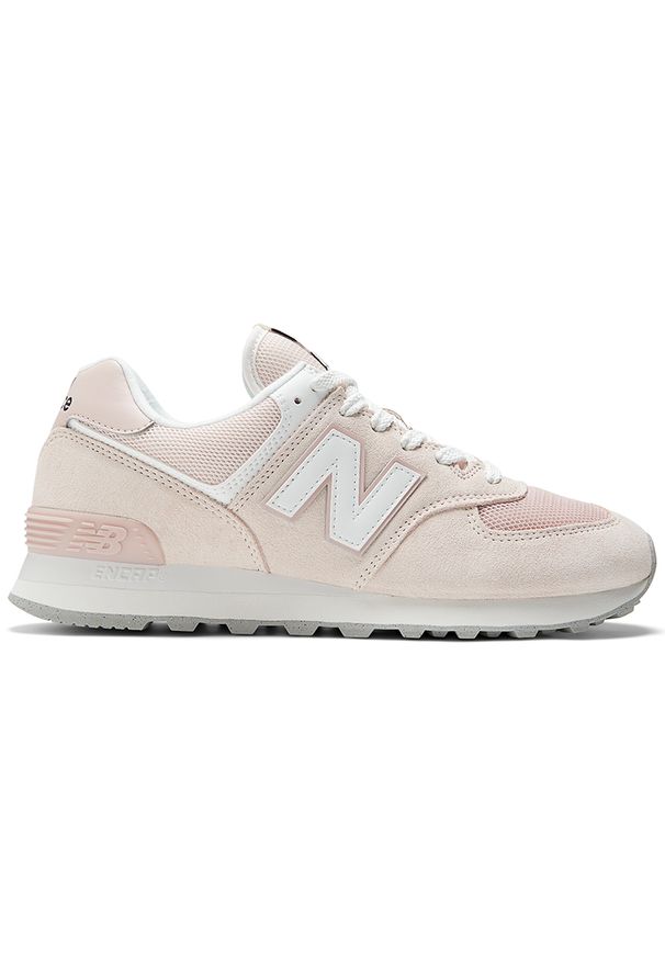 Buty damskie New Balance U574FPP – różowe. Okazja: na co dzień. Kolor: różowy. Materiał: guma, skóra, syntetyk, materiał, zamsz. Szerokość cholewki: normalna. Model: New Balance 574