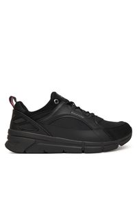 TOMMY HILFIGER - Sneakersy Tommy Hilfiger. Kolor: czarny. Sport: bieganie, outdoor