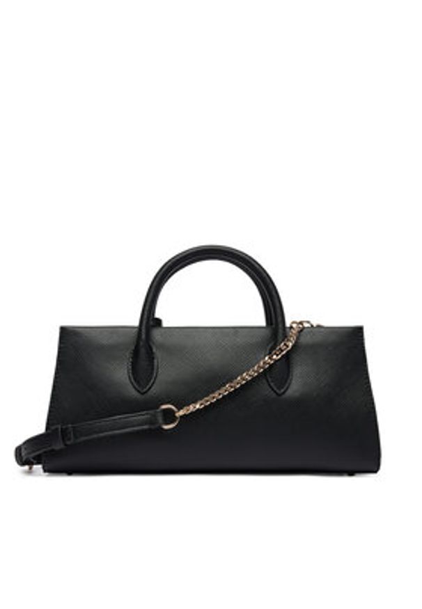 Guess Torebka Noelle II HWZG96 72040 Czarny. Kolor: czarny. Materiał: skórzane