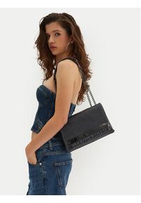 Love Moschino - LOVE MOSCHINO Torebka JC4292PP0LKB0000 Czarny. Kolor: czarny. Materiał: skórzane #4