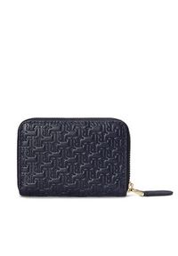 Lauren Ralph Lauren Mały Portfel Damski Sm Zip Wllet 432883664008 Granatowy. Kolor: niebieski. Materiał: skóra