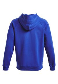 Bluza męska Under Armour Rival Fleece Hoodie. Kolor: niebieski. Sport: bieganie #2