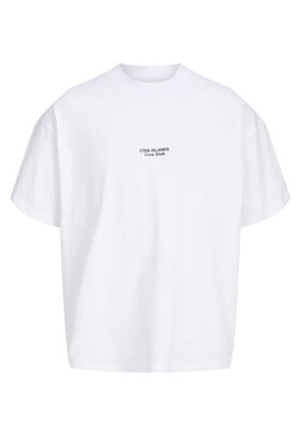 Jack & Jones T-Shirt Solana 12296270 Biały Loose Fit. Kolor: biały. Materiał: bawełna