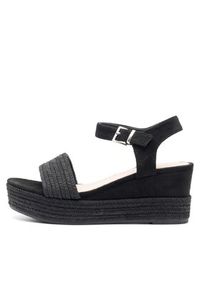 Jenny Fairy Sandały WS109-06EOB Czarny. Kolor: czarny. Materiał: materiał #5
