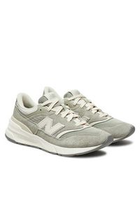 New Balance Sneakersy U997REF Zielony. Kolor: zielony. Materiał: skóra, zamsz