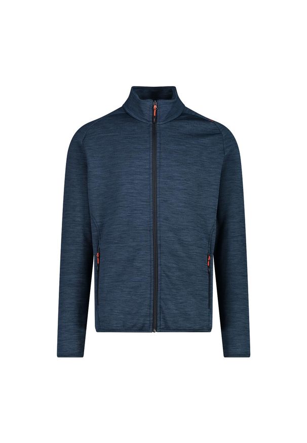 Bluza męska turystyczna CMP 30E9707. Kolor: niebieski. Styl: sportowy. Sport: turystyka piesza