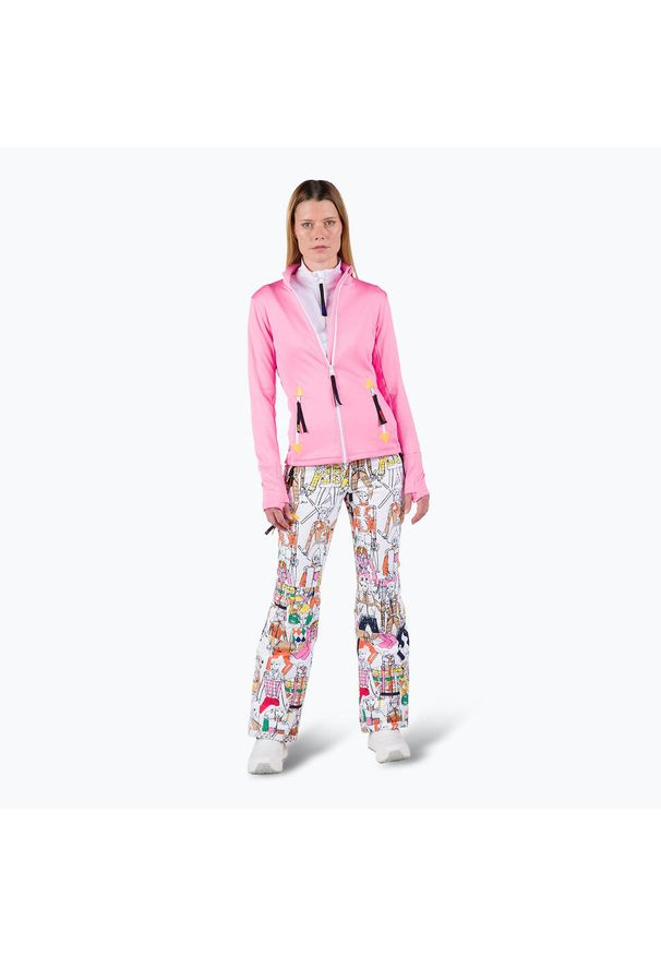 Bluza narciarska damska Rossignol Climi. Kolor: różowy. Sezon: zima. Sport: narciarstwo