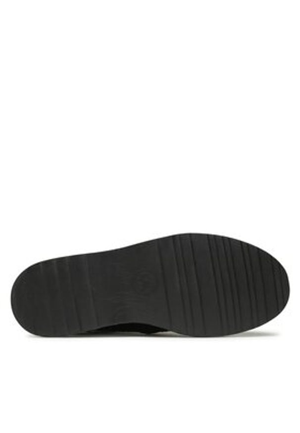 MICHAEL Michael Kors Botki Aniya Lug Bootie 40F3AYFEED Czarny. Kolor: czarny