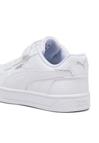 Puma - Dziecięce sneakersy PUMA Caven 2.0 PUMA White Silver Black Metallic. Kolor: biały, wielokolorowy, czarny, szary. Materiał: kauczuk. Sezon: lato