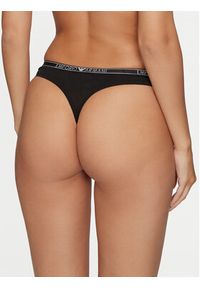 Emporio Armani Underwear Komplet 2 par stringów 163333 4F223 00020 Czarny. Kolor: czarny. Materiał: bawełna #8