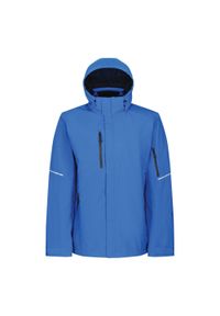 Regatta - Kurtka Męska Softshell. Kolor: wielokolorowy, niebieski, czarny. Materiał: softshell