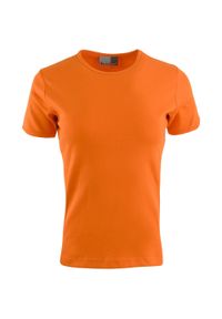 HOLIPROM - Koszulka damska Promodoro 2XL w kolorze pomarańczowym z bawełny. Typ kołnierza: polo. Kolor: pomarańczowy. Materiał: bawełna #1