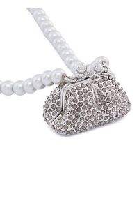 Weekend Max Mara Łańcuszek 2525756015 Szary. Materiał: metalowe. Kolor: szary #4
