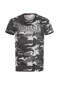 T-shirt o wąskim kroju Lonsdale Cobbet. Kolor: szary #1