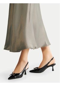 Jenny - JENNY Czółenka LH24013-2 Czarny. Kolor: czarny. Materiał: syntetyk, materiał #2