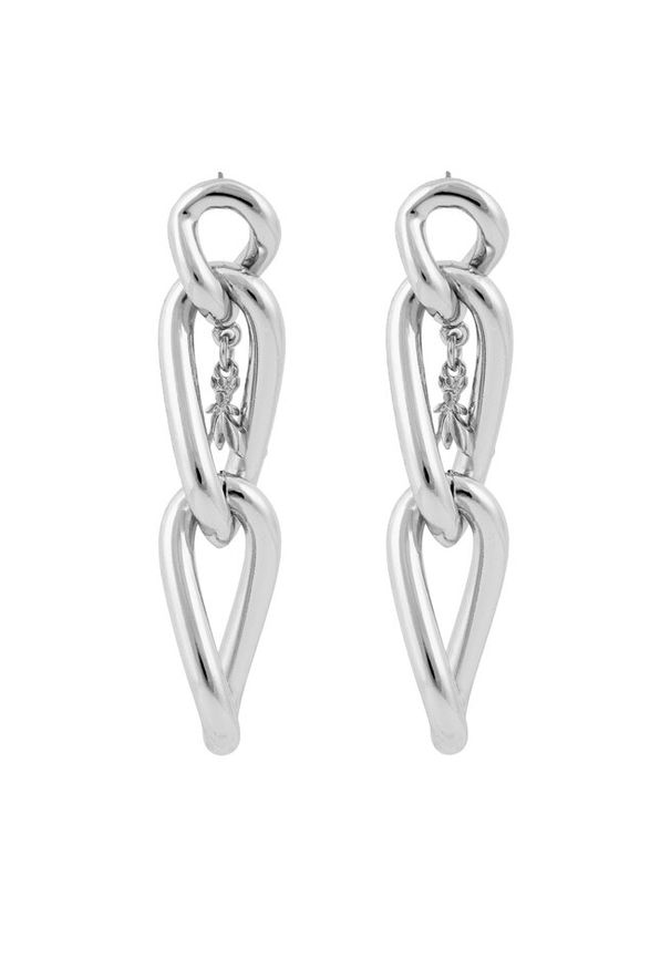 Kolczyki Patrizia Pepe. Materiał: srebrne. Kolor: srebrny